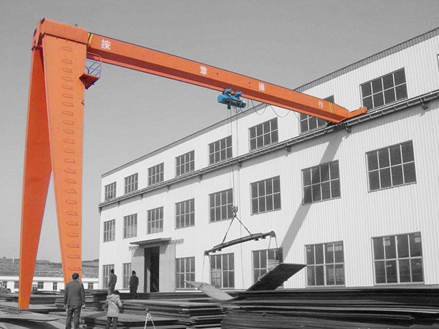 semi single gantry crane